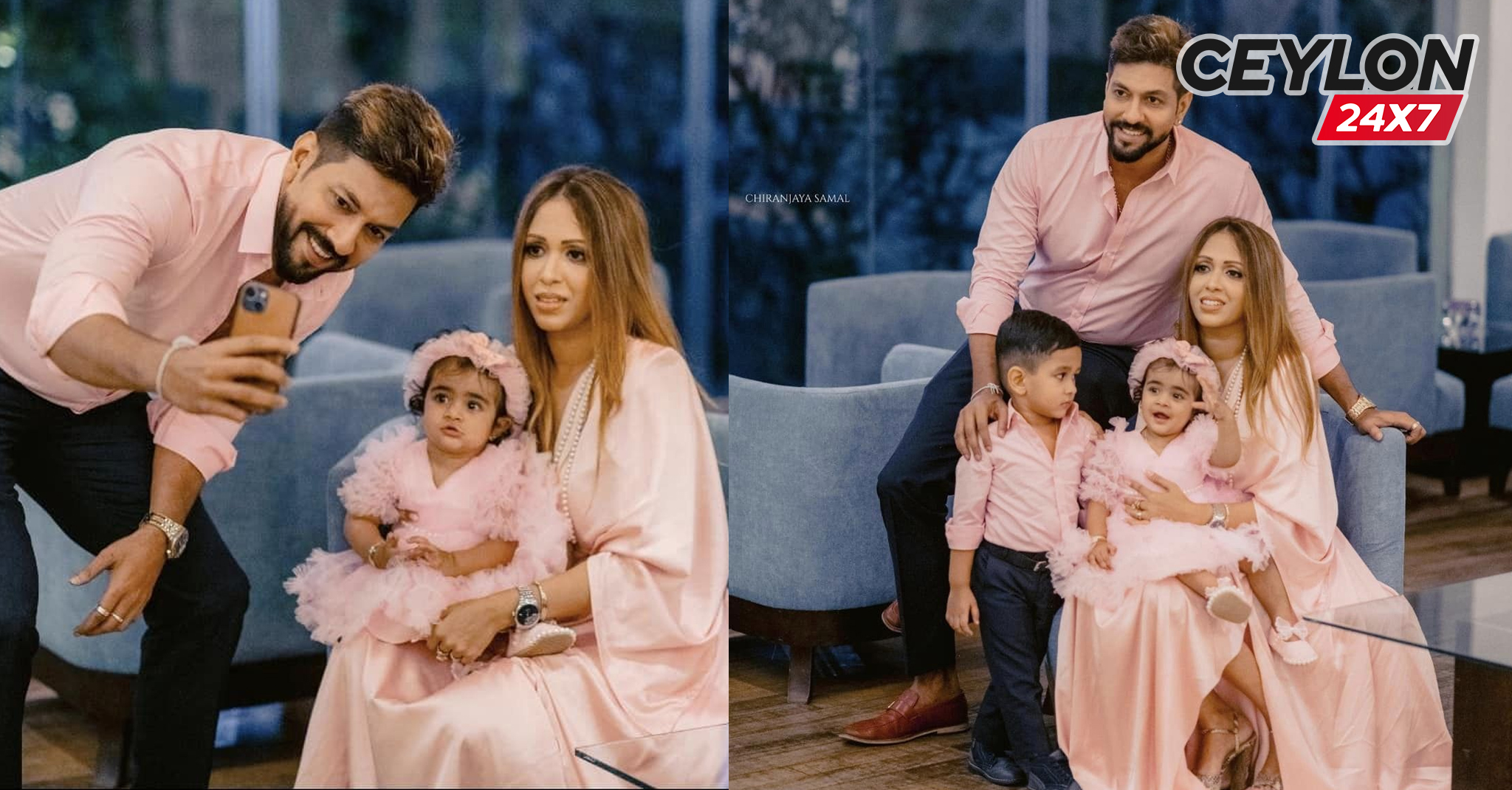 චිලී සිය සිඟිති දියණියගේ පළමු උපන්දිනය ජයටම සමරයි