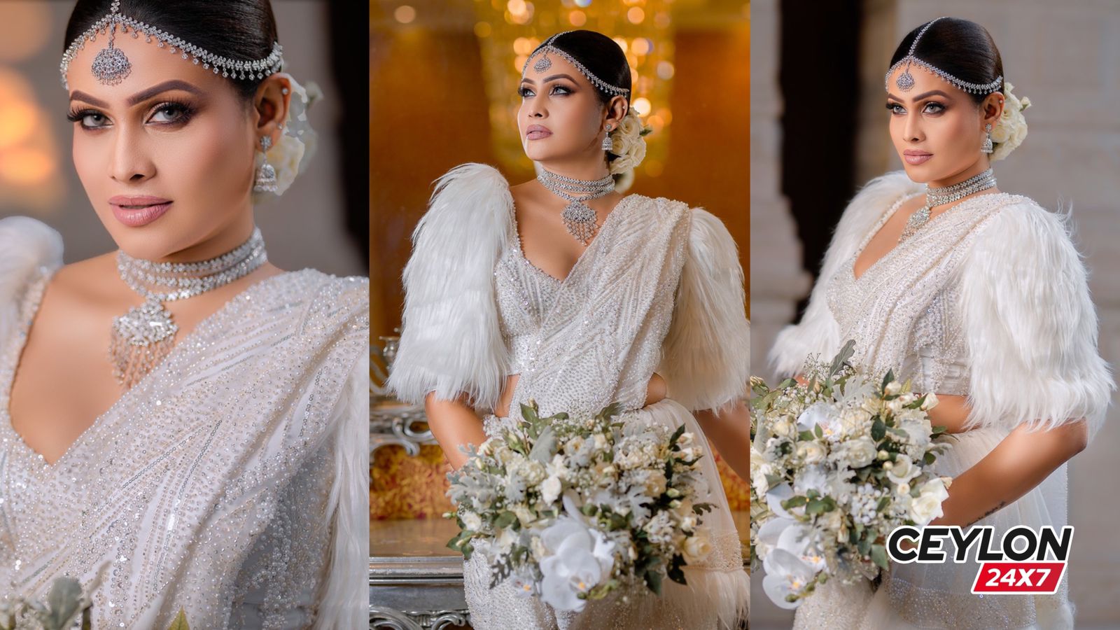 සුරූපි රංගන ශිල්පිනිය ආයෙමත් මනාලියක් වෙලා.. රුවැති මනාලියක් වුණ ඇගේ හැඩ දැක්කද?