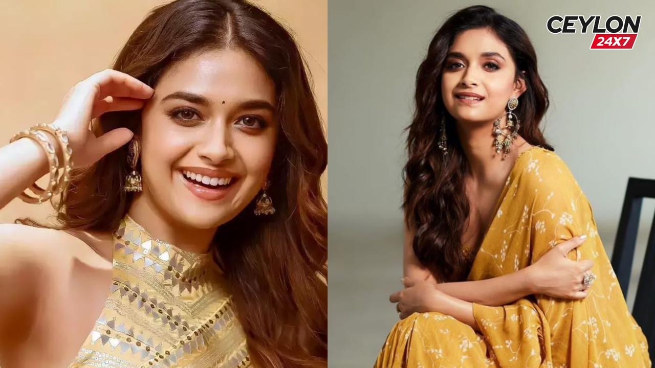 පැපරාසීන් මෑතකදී විවාහ වූ කීර්ති සුරේෂ්ගේ නිදන කාමරයටත් රිංගාවිදැයි සැකයක්..