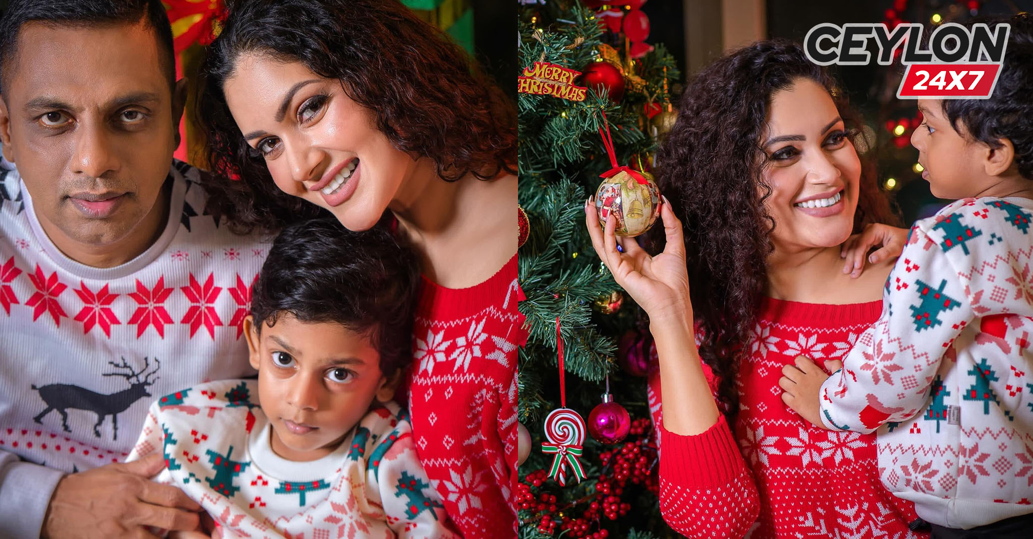 ආදරණීය පුංචි කැදැල්ලත් එක්ක නත්තල සමරපු තාරුකා….