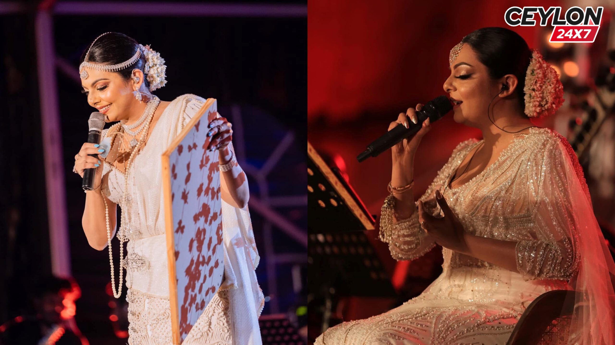 2024 වසරේ හොඳම ගායිකාවට හිමි සම්මානයෙන් පිදුම් ලැබූ අභිෂේකා විමලවීර,