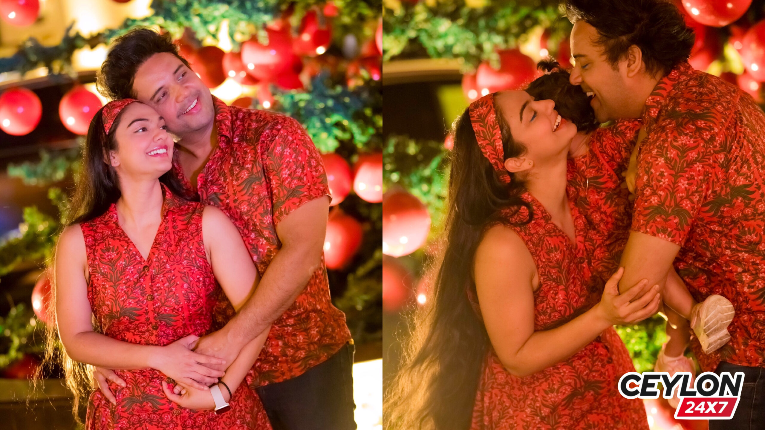 පුංචි සුරංගනාවියක් එක්ක එයාලා අවුරුදු සැමරුවේ මෙහෙමයි !