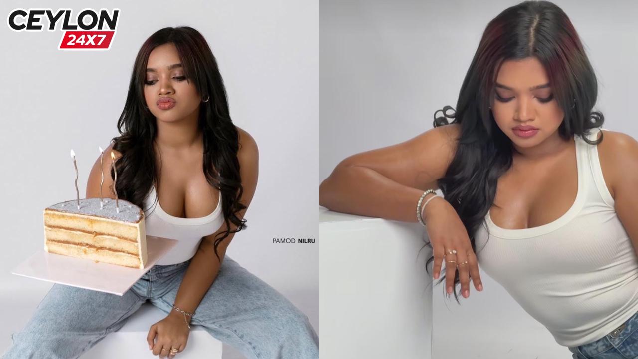 මල් ඔන්චිල්ලා.. මත නැගිලා.. අපි දෙන්නා.. මුල් කාලේ නම්, සඳ අල්ලා නැළවෙන්නා..! බලන්නකෝ සමාජ මාධ්‍ය පිස්සු වට්ටපු දඟකාර හනා ශෆාගේ පිස්සු හැදෙන හැඩ ?