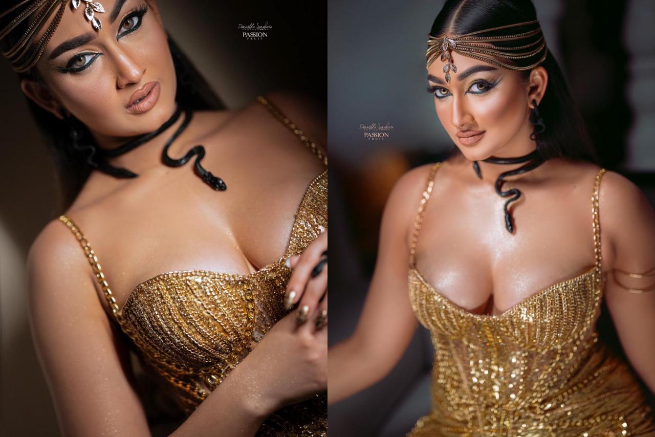 උපන්දිනය දා අරාබි කුමාරියක් වුනු එයාගේ හැඩ දැක්කොත් පිස්සු හැදෙයි