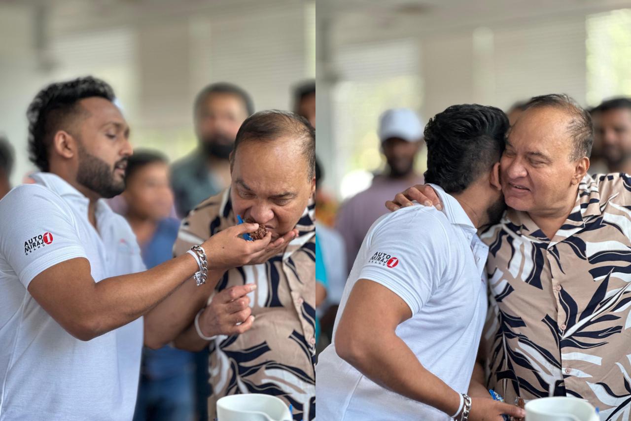 රටක් ආදරේ කරන ආනන්ද වික්රමගේ කලාකරුවා එක්ක ජනිත් මුහුණුපොතට එක්කල ආදරණීය ජායාරූප පෙළ…