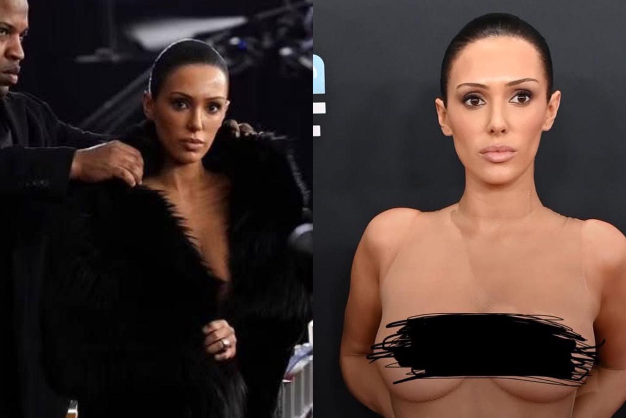 සම්මාන උළෙලම කණ පිට පෙරලෙයි..! ලෝක ප්‍රසිද්ධ සුරූපිනිය නිරුවතින් සම්මාන රාත්‍රියට ආවේ ඇයි ?