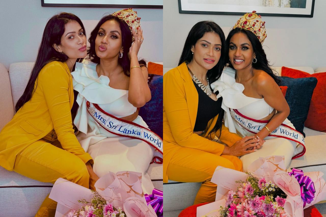 විවාහක රූ රැජිණිට සුබ පතන්න ආපු නිලි රැජිනගේ ලස්සන බලන්නකෝ…