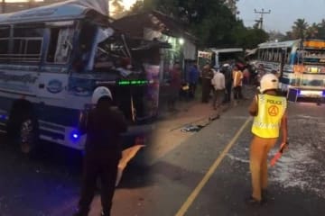 තෝරයායේ බස් අනතුරේ අලුත්ම විස්තරේ මෙන්න… ජායාරූප සහිතයි