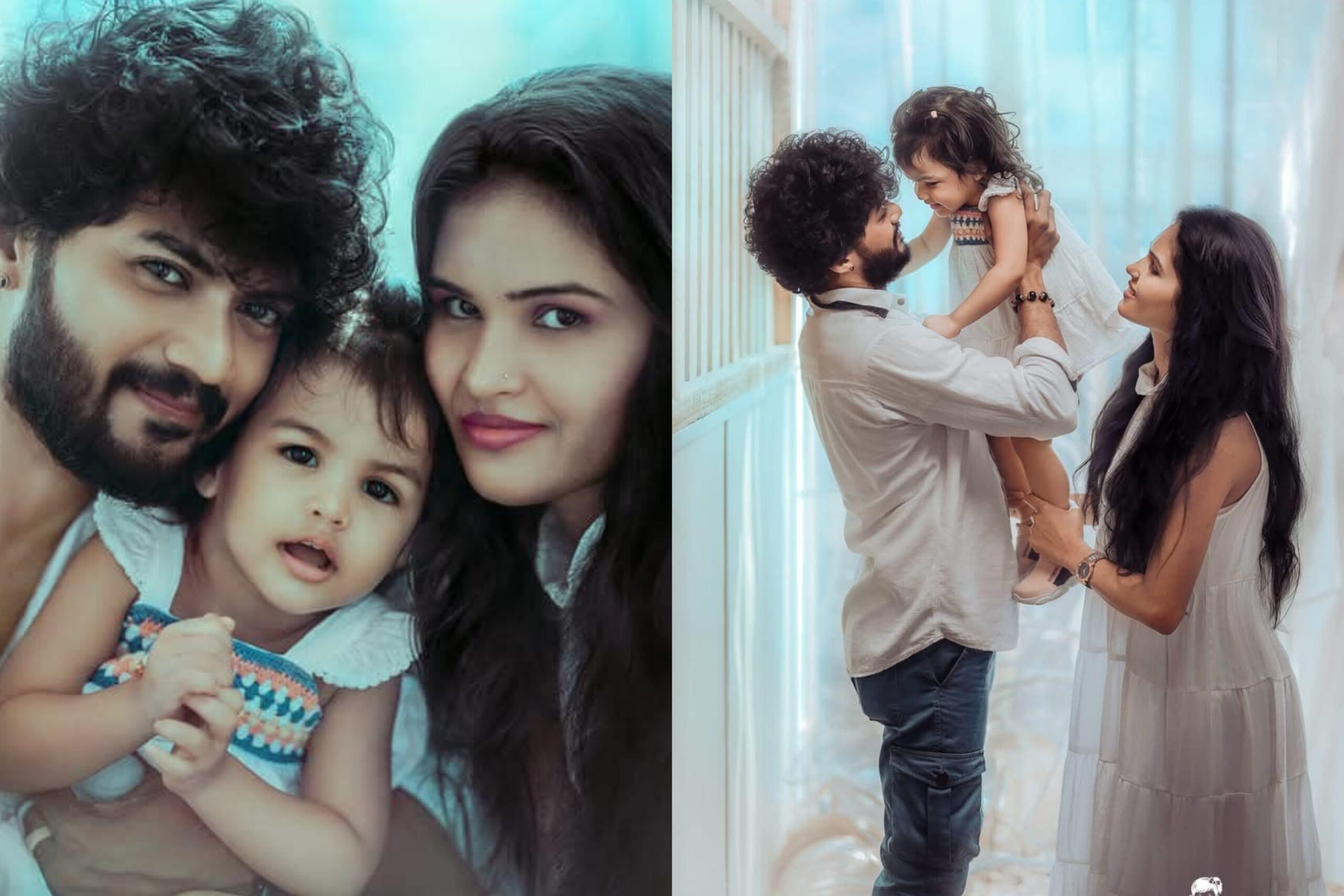 පුංචි දුව නිසා හැඩ වුනු රටක් ආදරේ හර්ෂණගේ පුංචි පවුල…