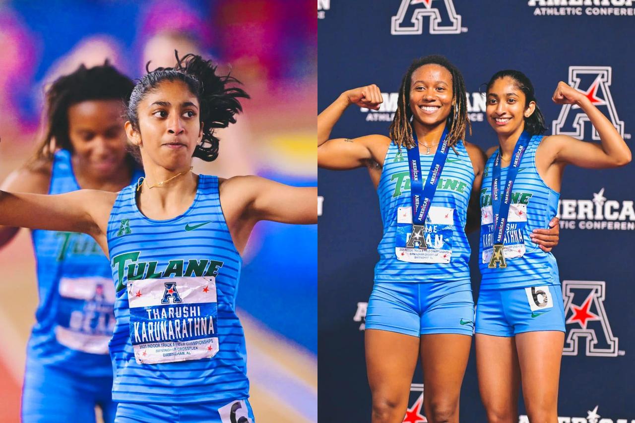 ඇමරිකානුවන් පරාජය කල තරුෂි කරුණාරත්නට තවත් රන් පදක්කමකින් මගේ රට බබලවයි.