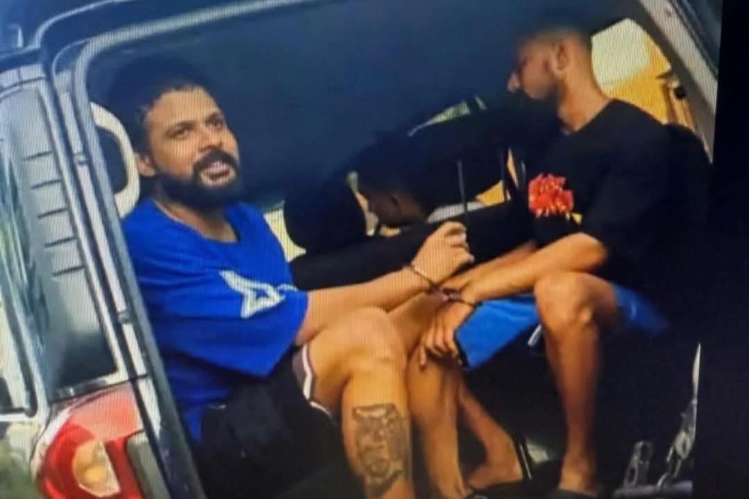 අත්අඩංගුවට ගත් වෙලාවේ ශාන් පුතා කර කර හිටපු දේ මෙන්න…