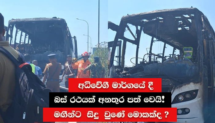දක්ෂිණ අධිවේගී මාර්ගයේ බිහිසුණු අත්දැකිම මෙන්න