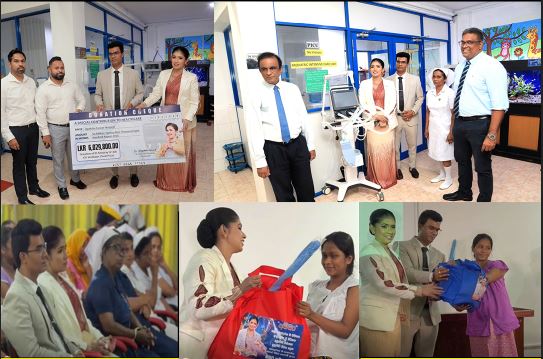 මහරගම අපේක්ෂා රෝහලේ හා කාසල් විදියේ කාන්තා රෝහලේ වෙනස්ම විදිහට උපන්දිනය සැමරු හයෙශිකා ප්‍රනාන්දු