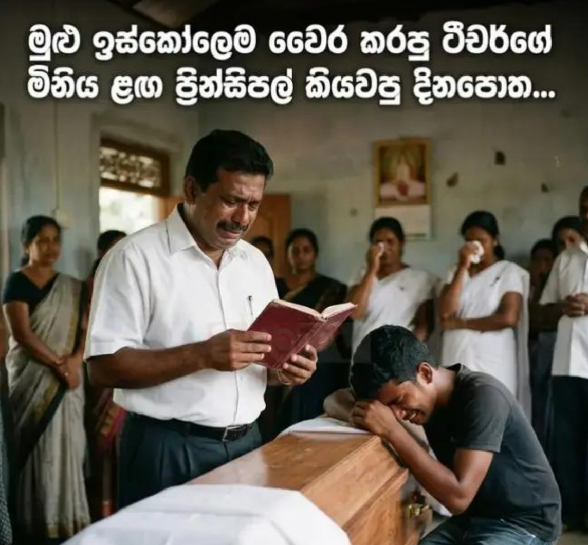 මුළු ඉස්කෝලෙම වෛර කරපු ටීචර්ගේ මිනිය ළඟ ප්‍රින්සිපල් කියවපු දිනපොත…